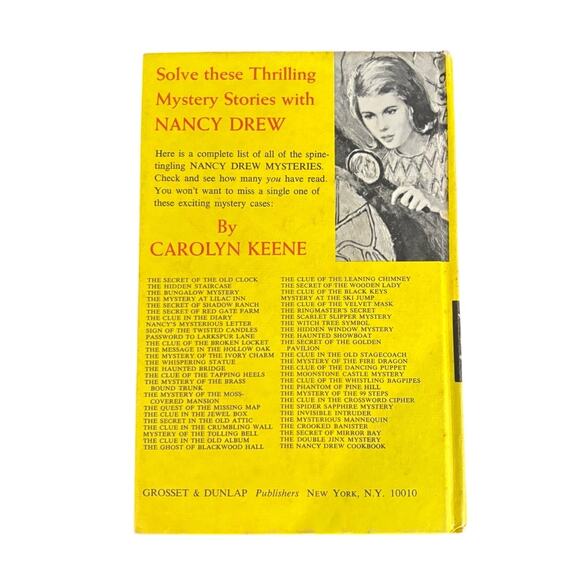 VTG 1969 Nancy Drew #19 The Quest of the Missing Map Book, HC - Picture 2 of 5
